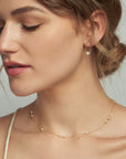 Spaced Keshi Pearl Necklace