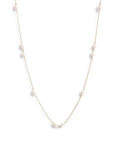 Spaced Keshi Pearl Necklace