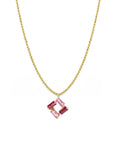 Square Baguette Necklace
