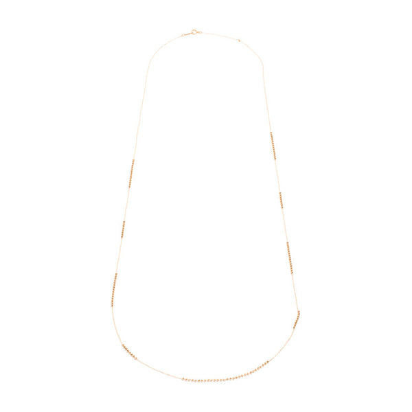 18K Yellow Gold Shimmer Necklace