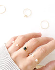 Dewdrop Gem Diamond Ring