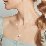 Baroque Pearl Drop Pendant Necklace