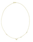 White Topaz Pearl Necklace