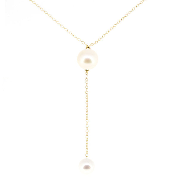 Pearl Lariat Necklace