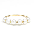 Pearl Shimmer Bead Ring