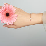 Ruby Pearl Diamond Bracelet