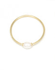 Petite Keshi Pearl Ring