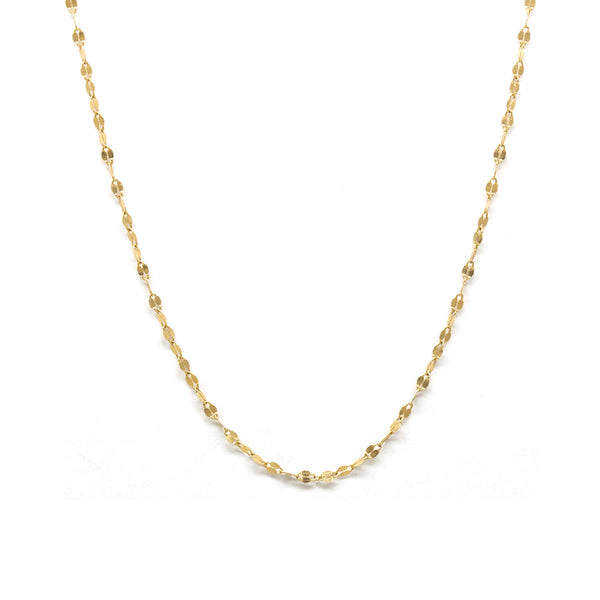 Petite Oval Shimmer Necklace