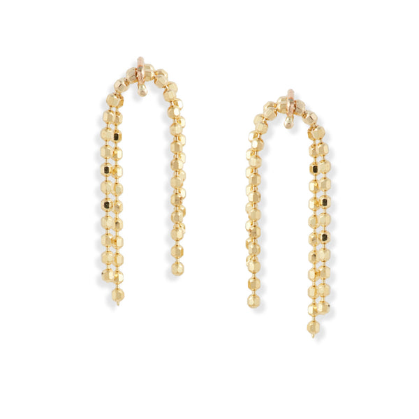 Petite Shimmer Beaded Earrings