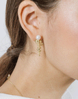 Pearl Cascading Blossom Earrings