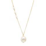 Baroque Pearl Drop Pendant Necklace