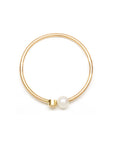 Baby Pearl Diamond Ring