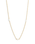 Pearl Station Shimmer Necklace