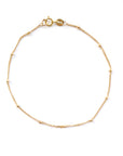 Gold Bead Chain Bracelet