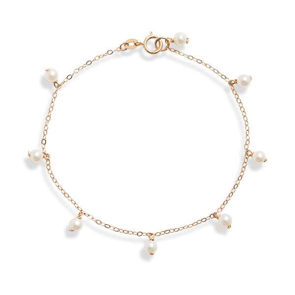 Baby Pearl Station Bracelet