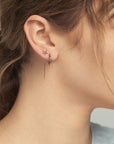 Star Threader Earrings
