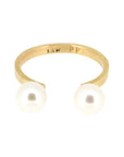 Twin Pearl Ring